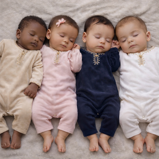 Qamis bébé personalisé