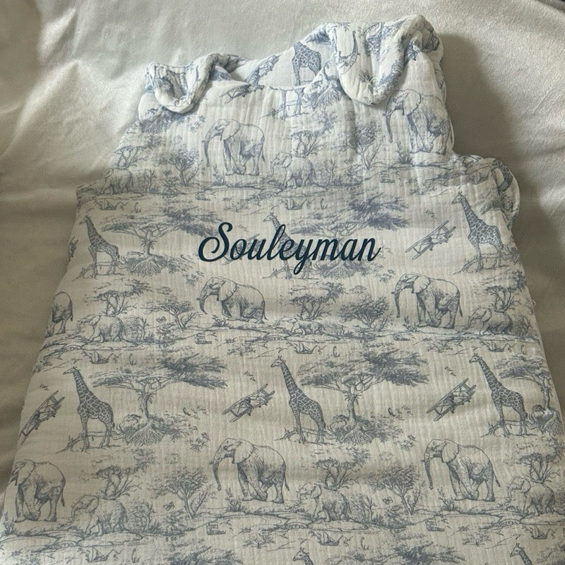 Gigoteuse Safari personnalisée