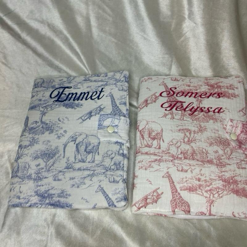 Protège carnet de santé Safari