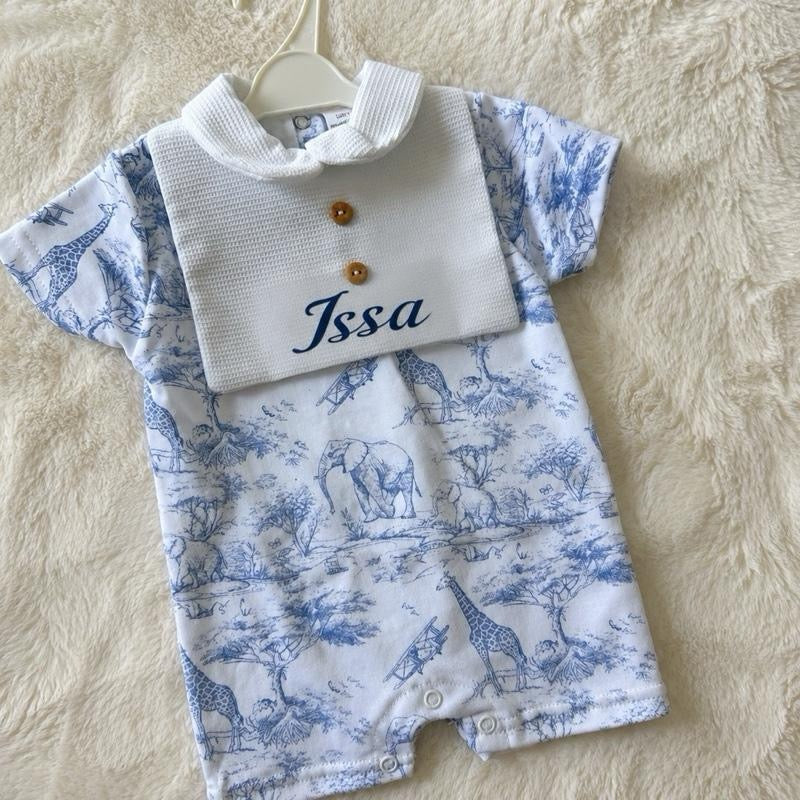 Barboteuse Safari personnalisée