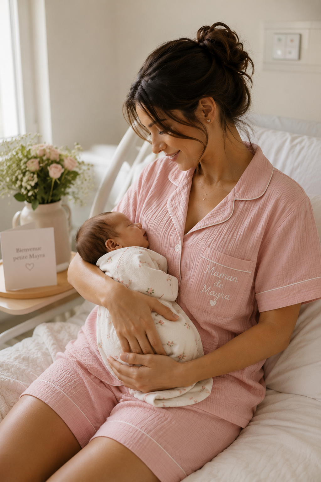 Maman & bébé pyjama assorti