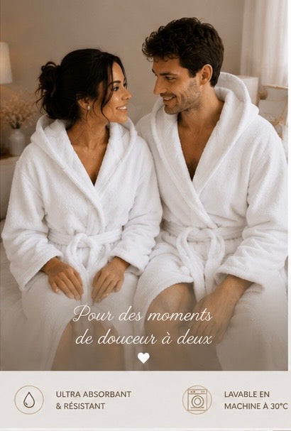Peignoir de bain personnalisé
