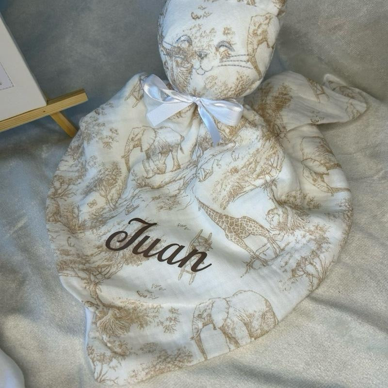 Doudou personalisé Collection safari